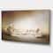 Designart - White Lion Family - Animal Canvas Wall Art
